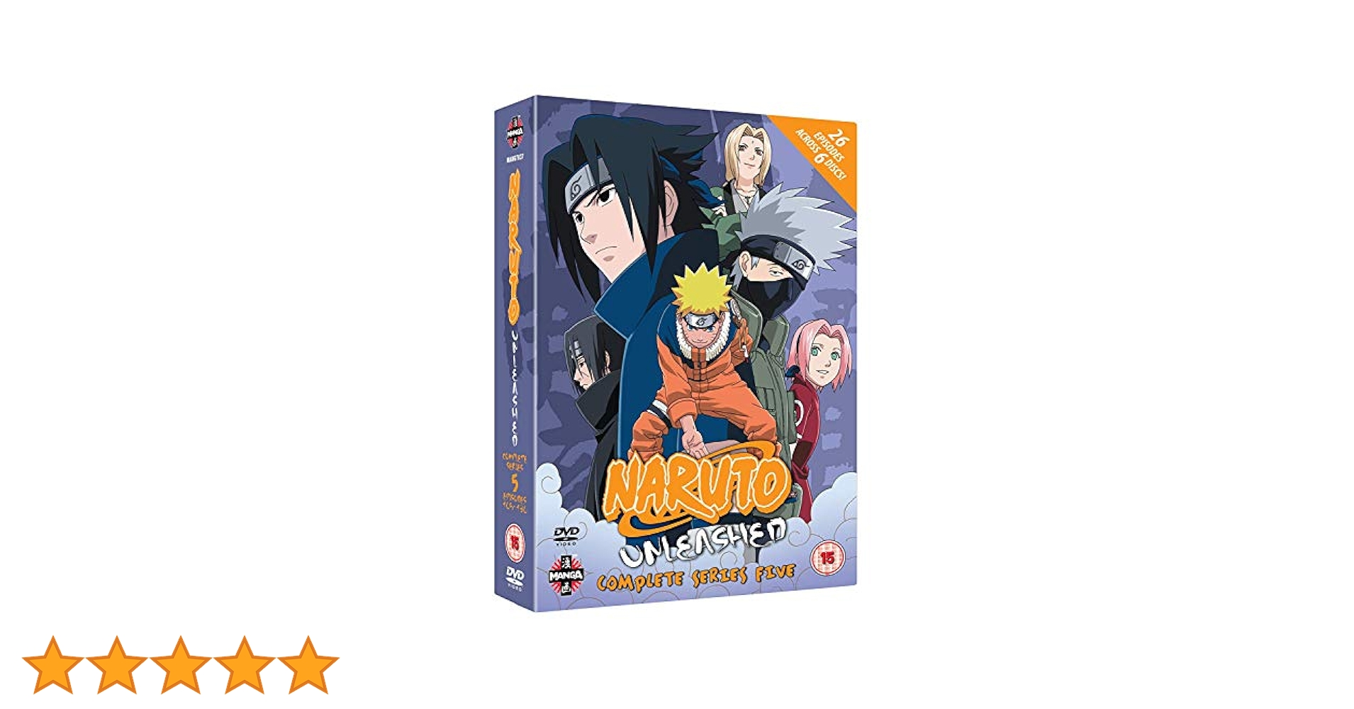 Amazon.co.jp: ナルト / NARUTO コンプリート DVD-BOX5 (105-130